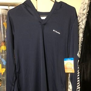 V neck hoodie size large